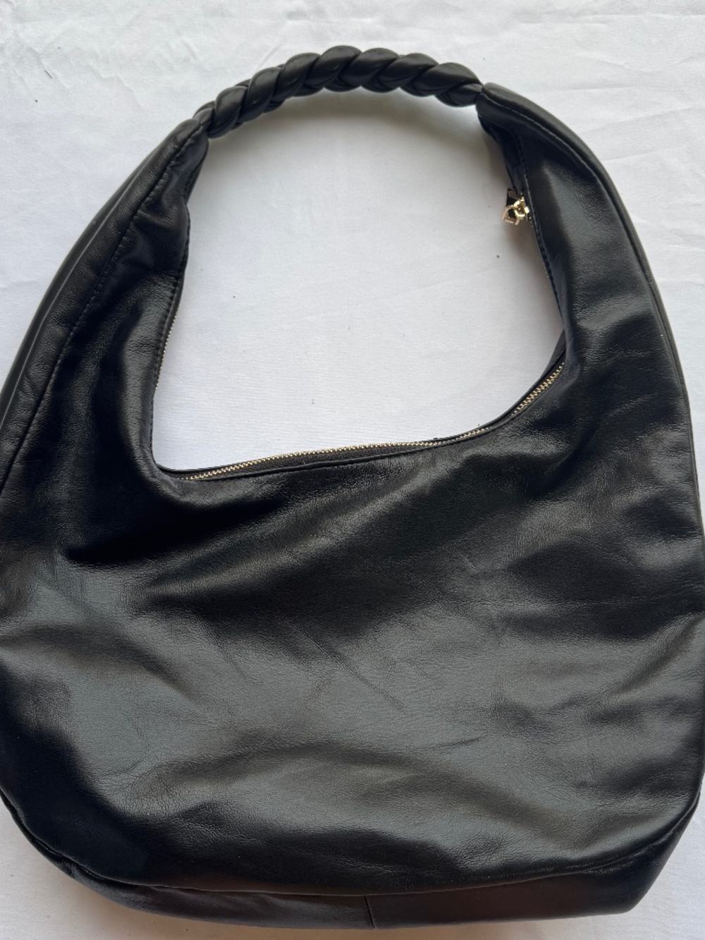 SHIRALEAH Black Hobo Shoulder Bag
